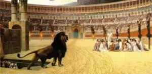 Cristãos no Coliseu de Roma